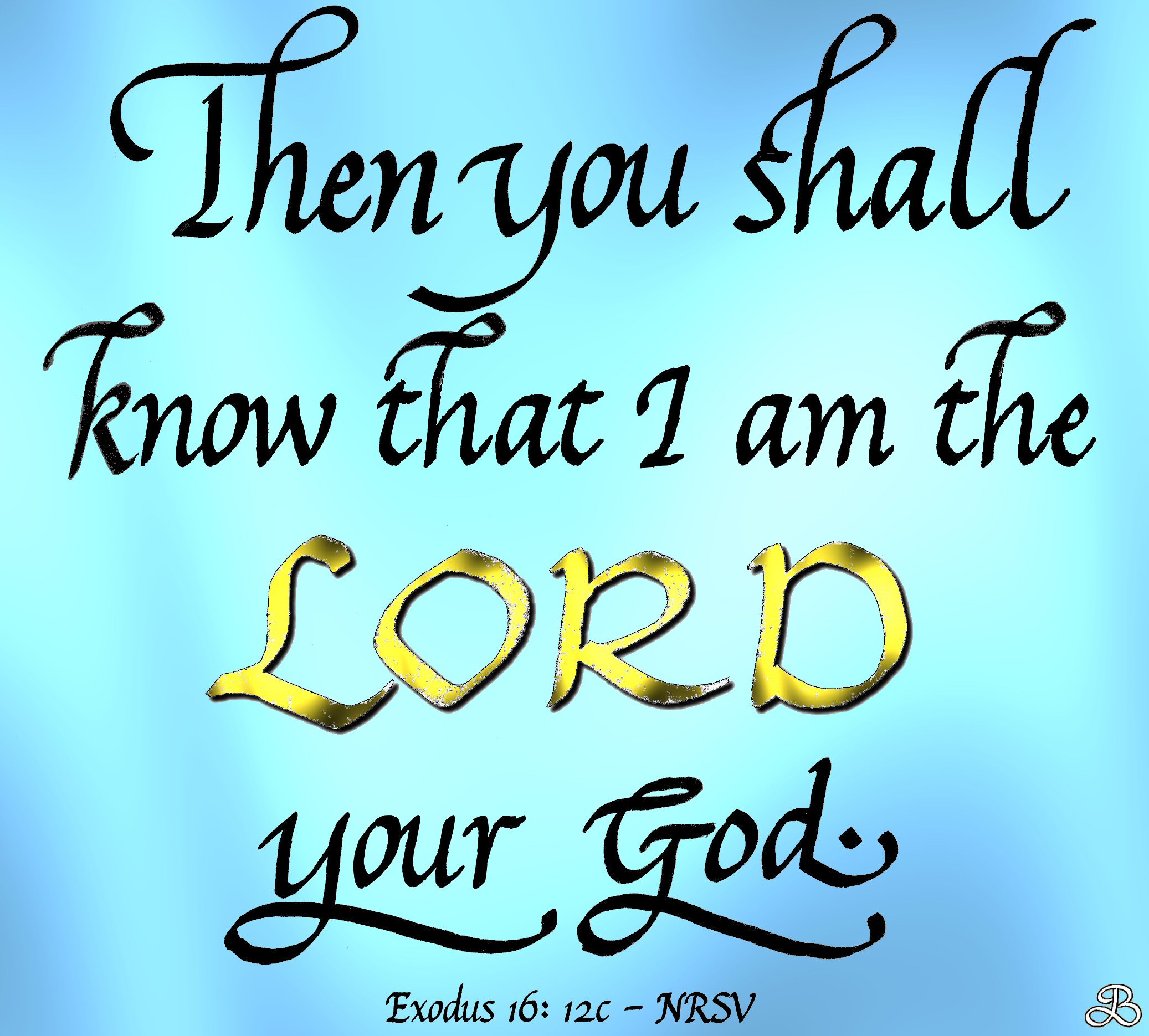 Bible Calligraphy